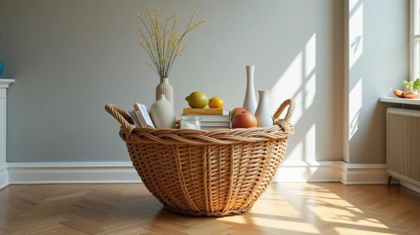 Comment choisir un grand panier tressé adapté à vos besoins