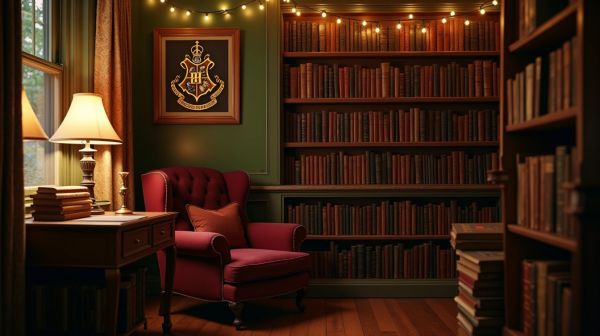 Créez un book nook Harry Potter pour sublimer votre bibliothèque