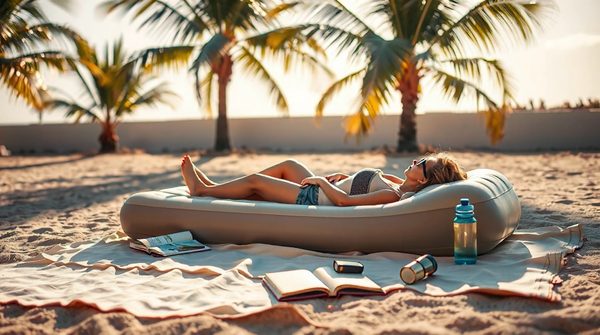 Matelas gonflable 1 personne : optez pour le confort nomade!