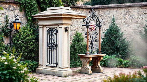 Porte-fleur pour columbarium : l'élégance au service de l'hommage