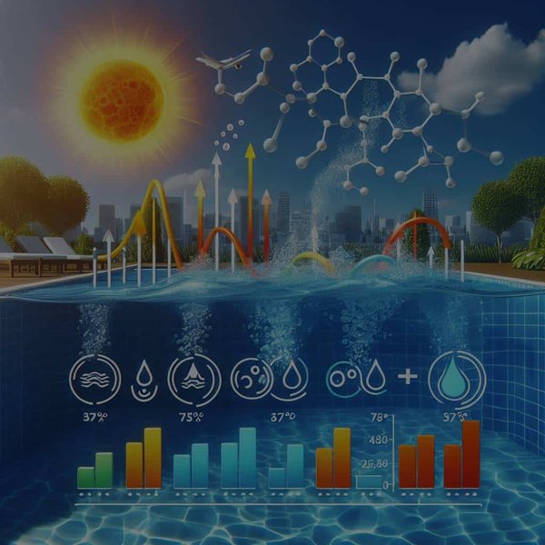 Quel est l'impact de la température de l'air sur la chimie de l'eau de votre piscine ?