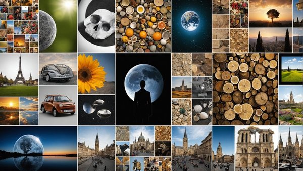 Collages artistiques uniques pour sublimer votre espace